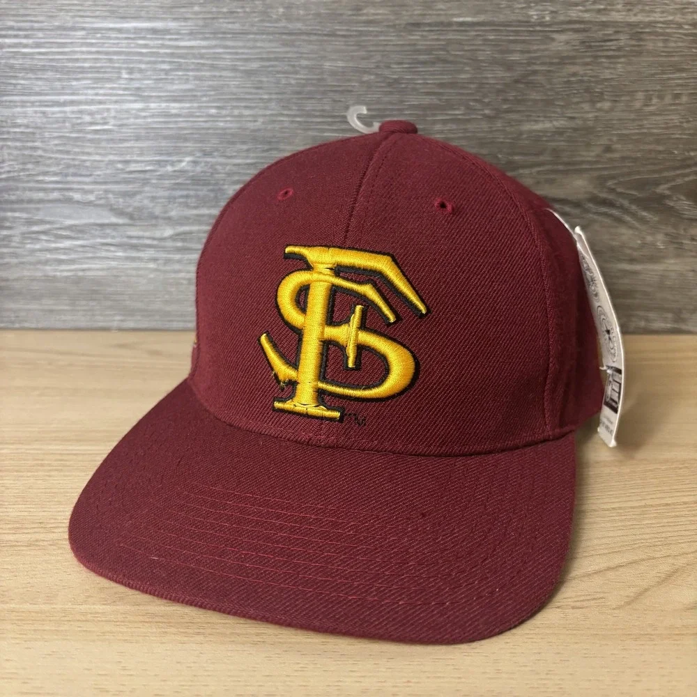 Vintage Florida State Seminoles Hat Cap Strap Back NCAA Baseball Mens 90s